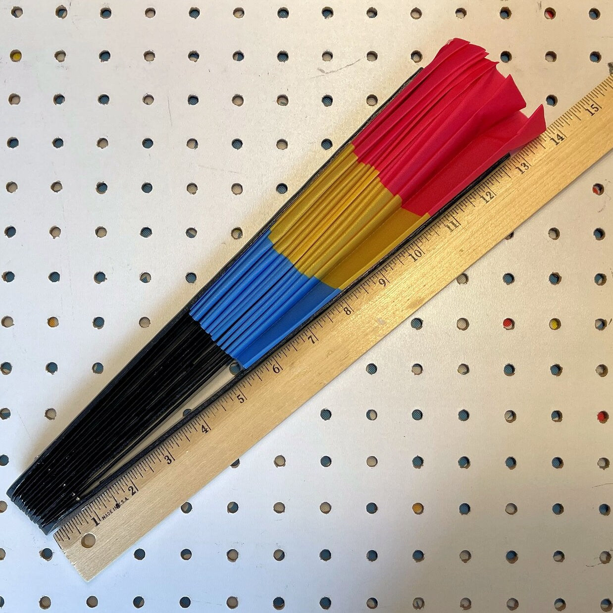 Fabulous! Fierce! Large LGBTQA Pansexual folding hand fan