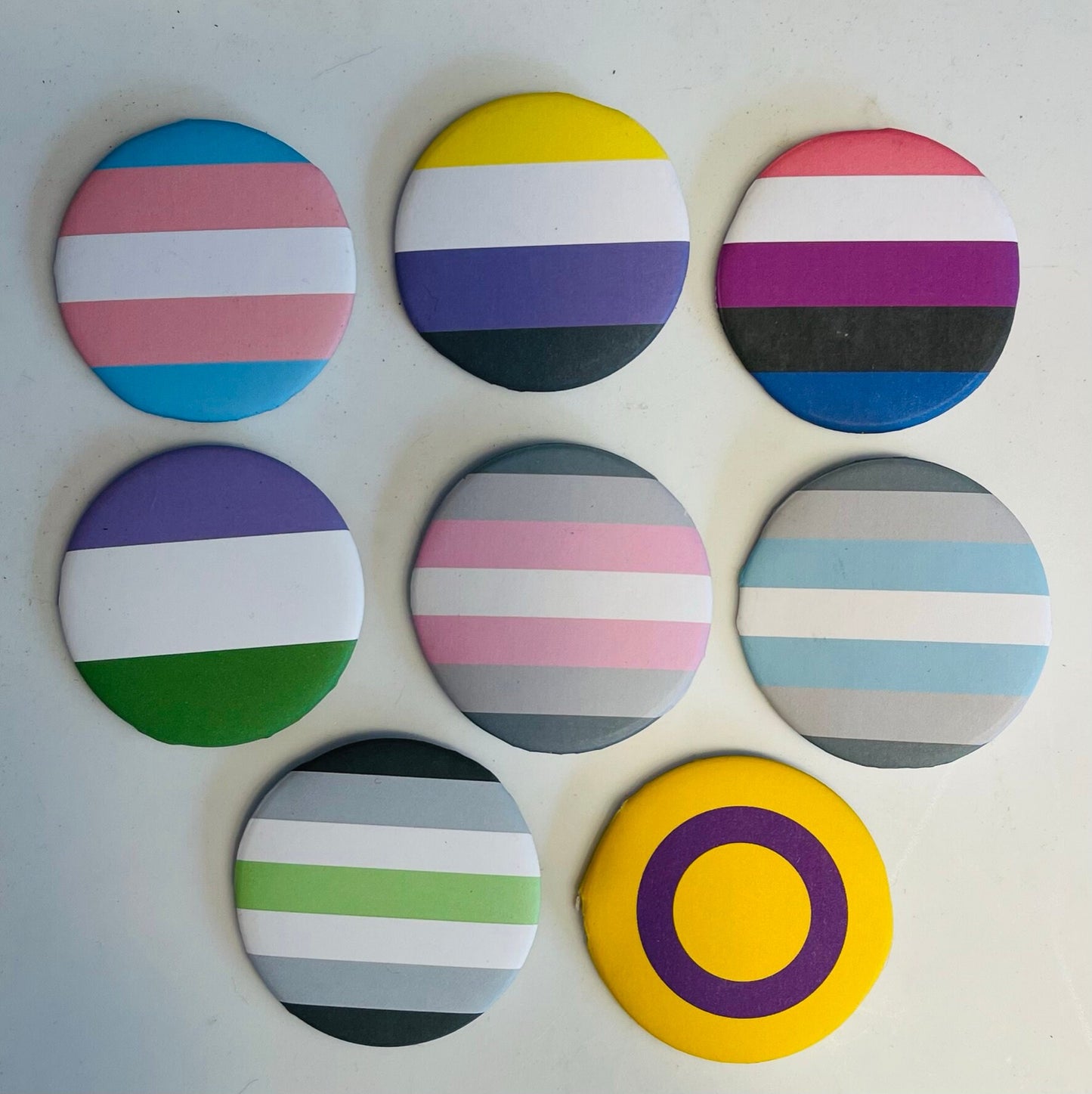 Pride Button Assortment - Choose your own! LGBT 2-1/4" pinback