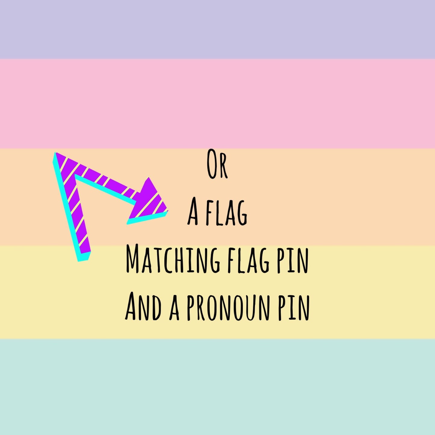 LGBTQA Traditional Pride Rainbow Flag