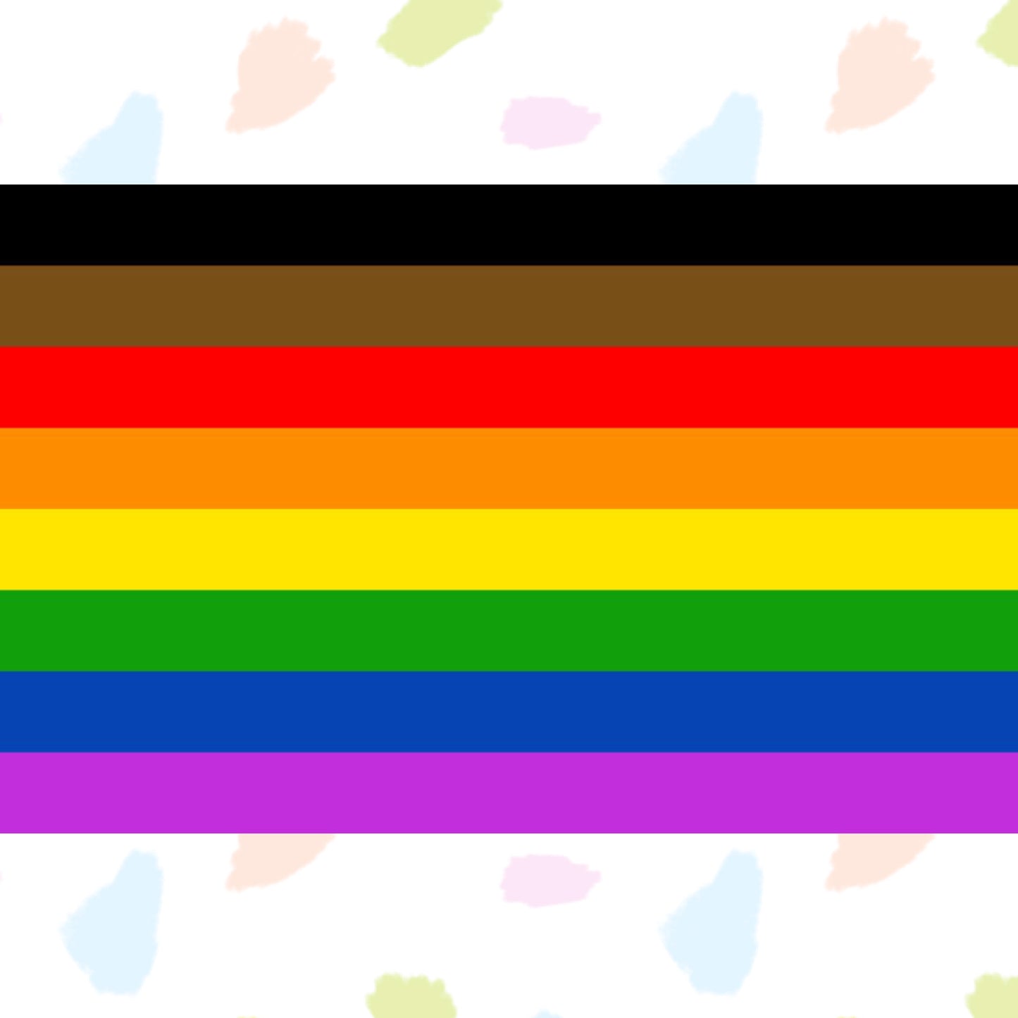Rainbow Philly Pride Flag