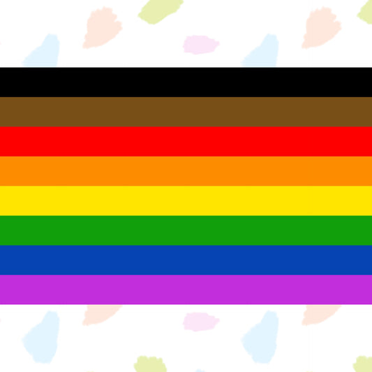 Rainbow Philly Pride Flag