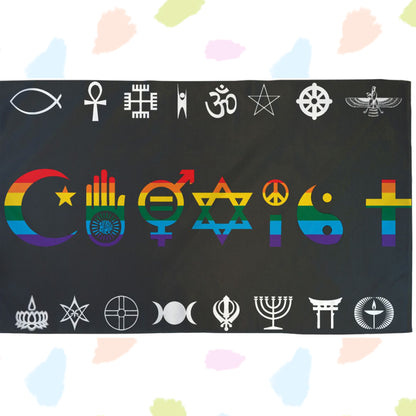 Coexist Pride Flag