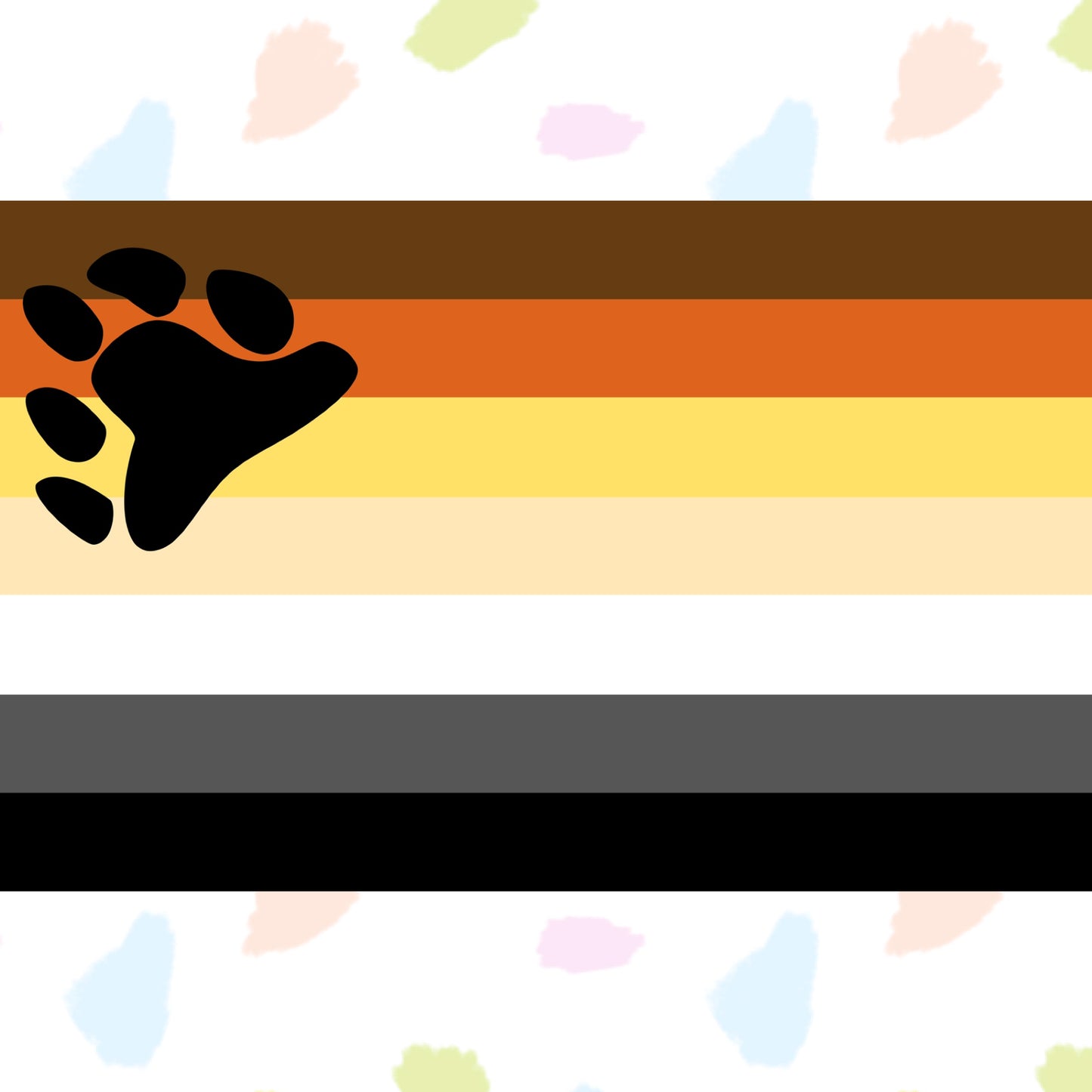 Bear Brotherhood Pride Flag