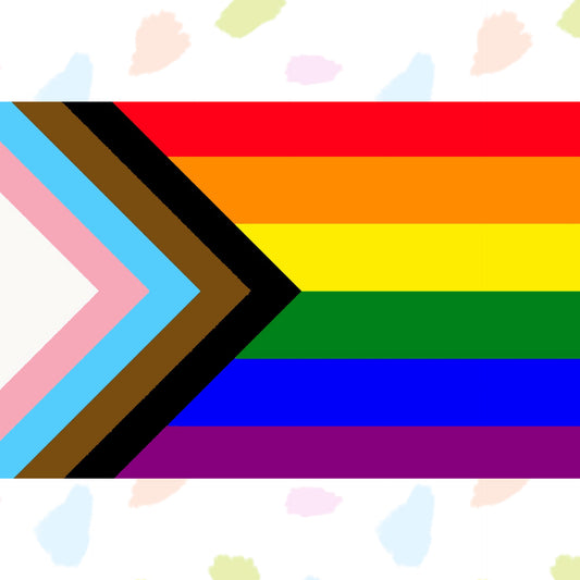 Rainbow Progress Pride Flag