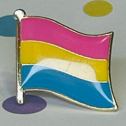 Pansexual Pride Flag Lapel Pin