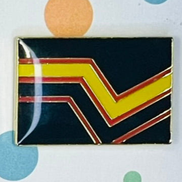 Rubber Pride Flag Lapel Pin
