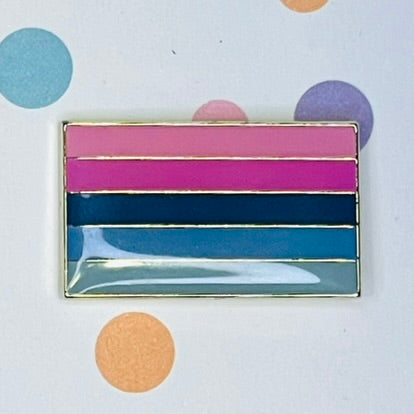 Omnisexual Pride Flag Lapel Pin