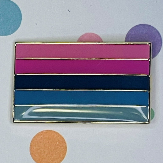 Omnisexual Pride Flag Lapel Pin