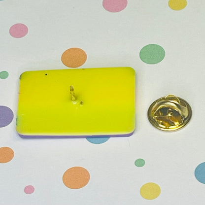 Progress Pride Flag Lapel Pin (Rubber)