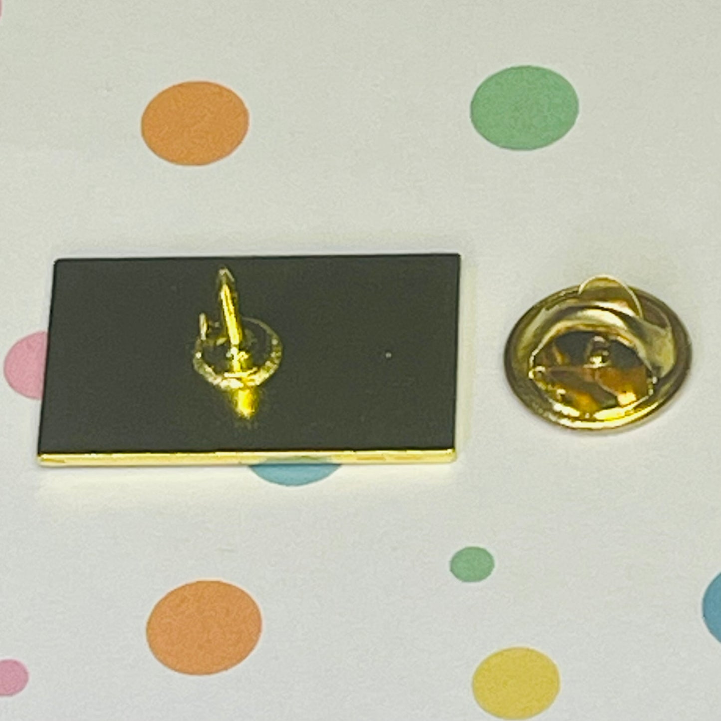 Demiboy Pride flag lapel pin