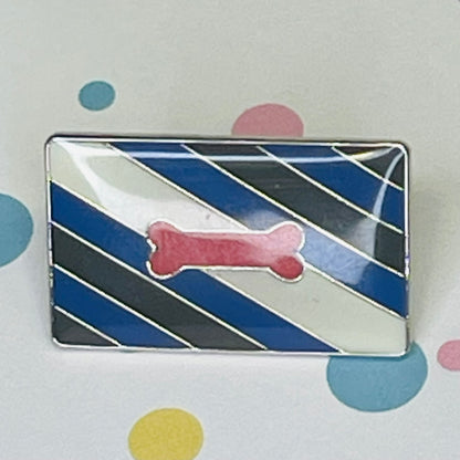 Puppy Pride Flag Lapel Pin
