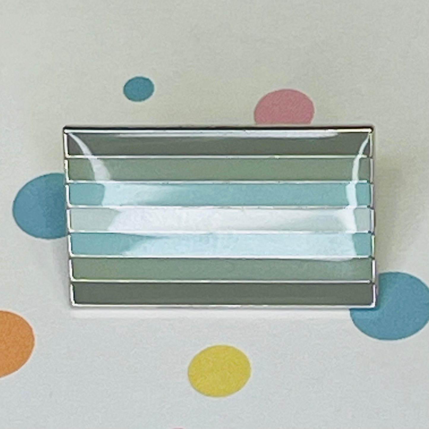 Demiboy Pride flag lapel pin