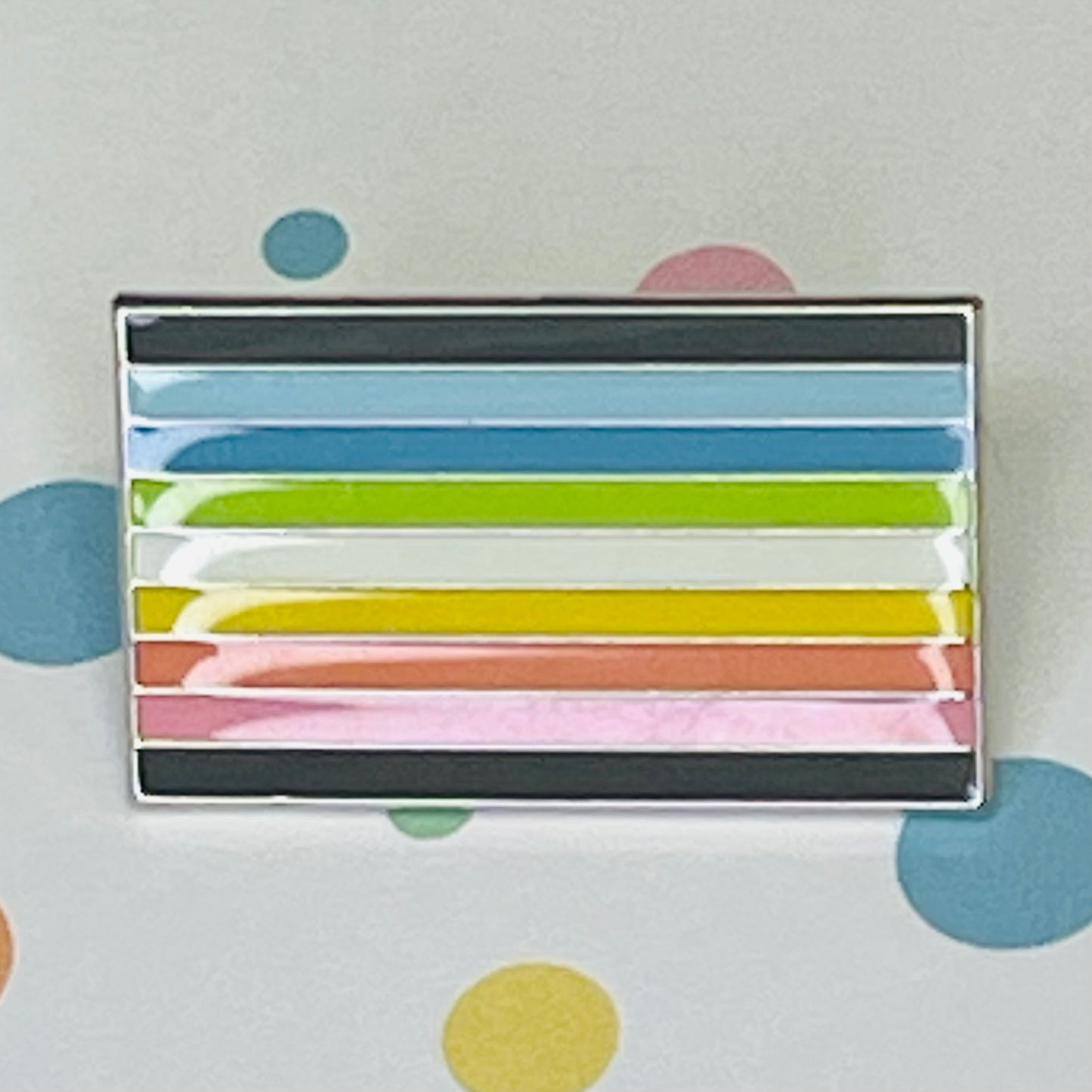 Queer Pride Flag Lapel Pin