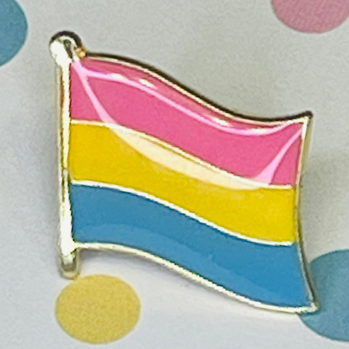 Pansexual Pride Flag Lapel Pin