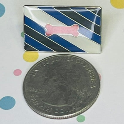 Puppy Pride Flag Lapel Pin