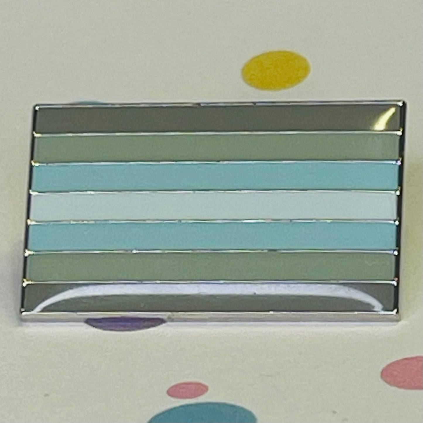 Demiboy Pride flag lapel pin