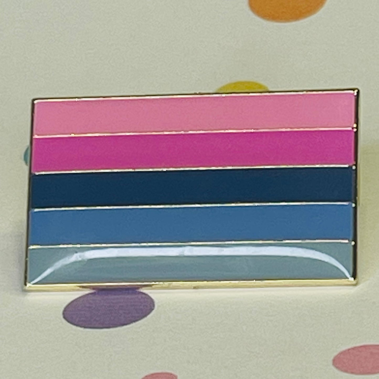 Omnisexual Pride Flag Lapel Pin
