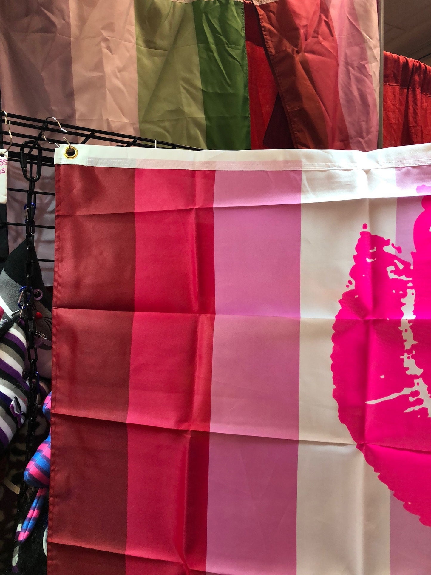 LGBTQA Lipstick Lesbian Pride Flag