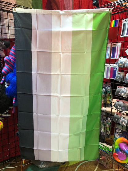 LGBTQA Aromantic Pride Flag