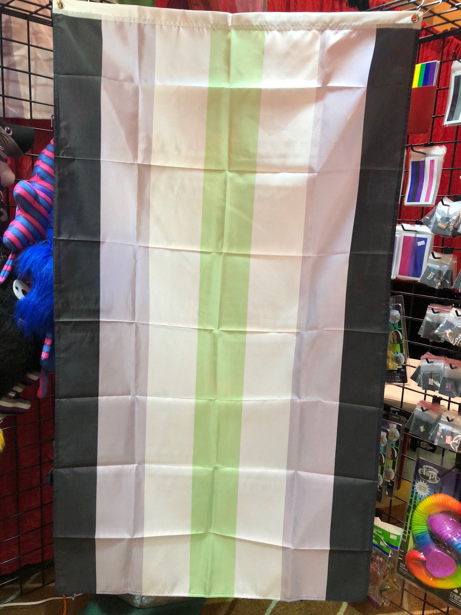 LGBTQA Agender Pride Flag