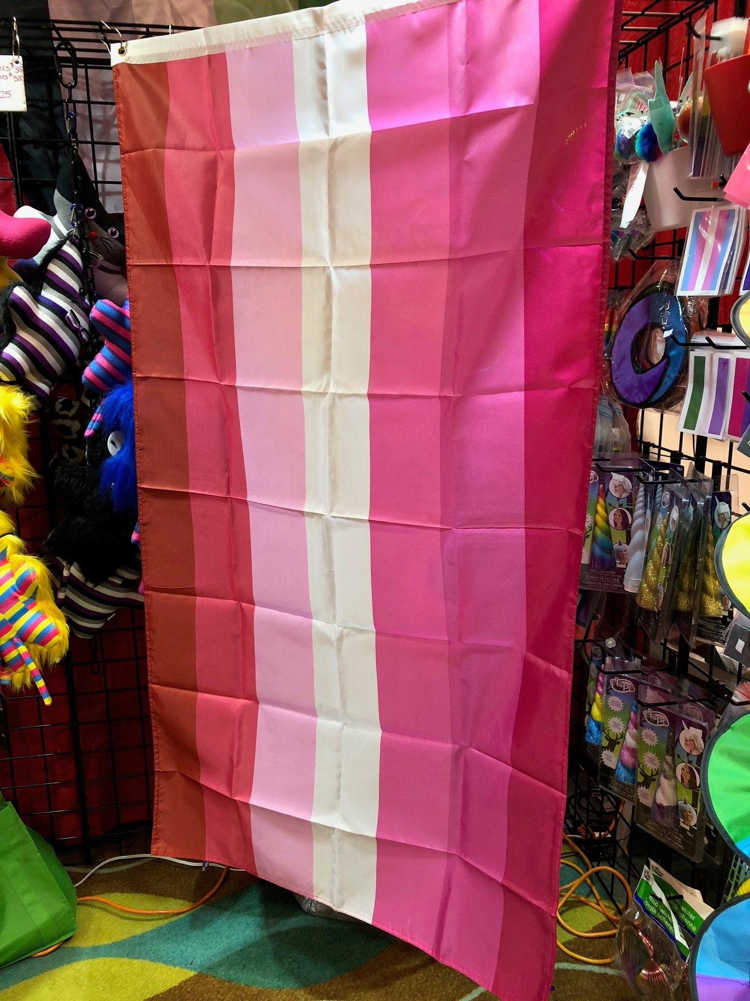 LGBTQA Pink Lesbian Pride Flag