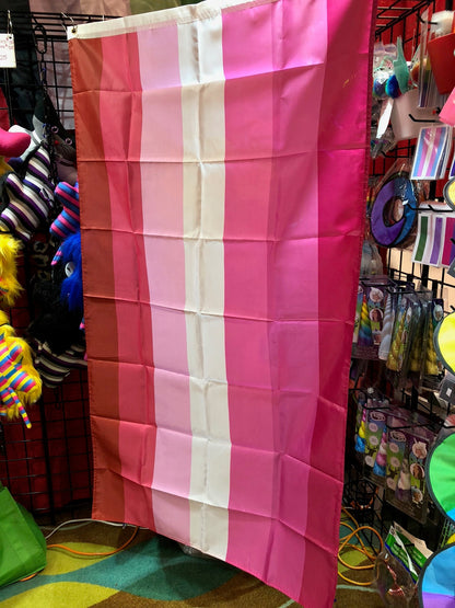 LGBTQA Pink Lesbian Pride Flag