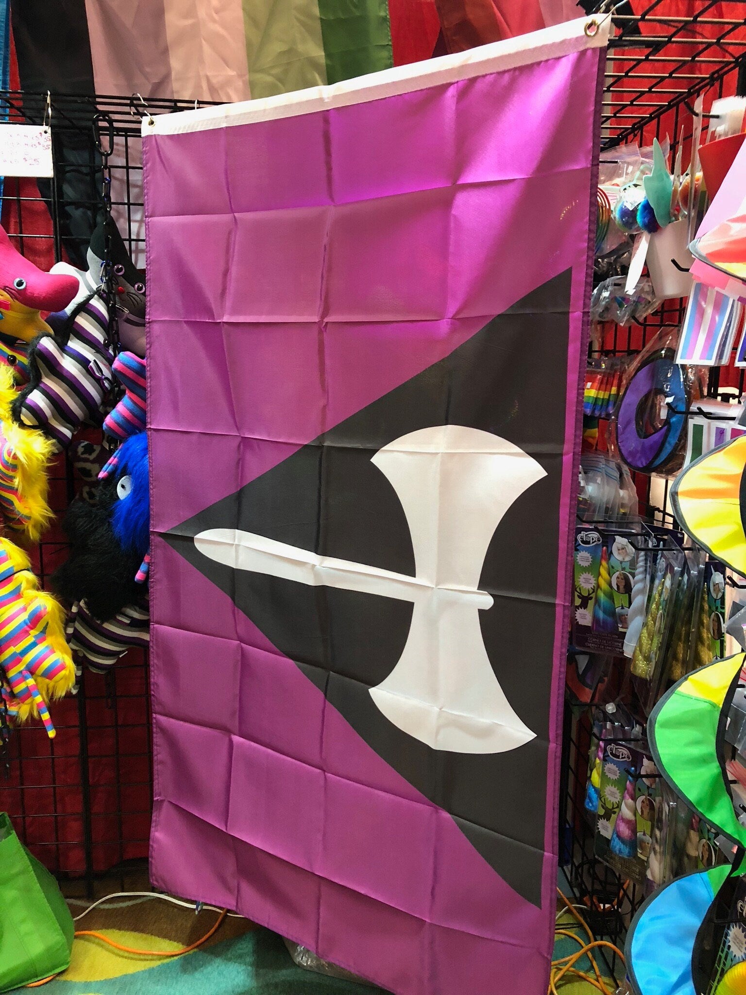 LGBTQA Labrys Lesbian Pride Flag
