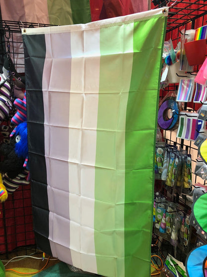 LGBTQA Aromantic Pride Flag