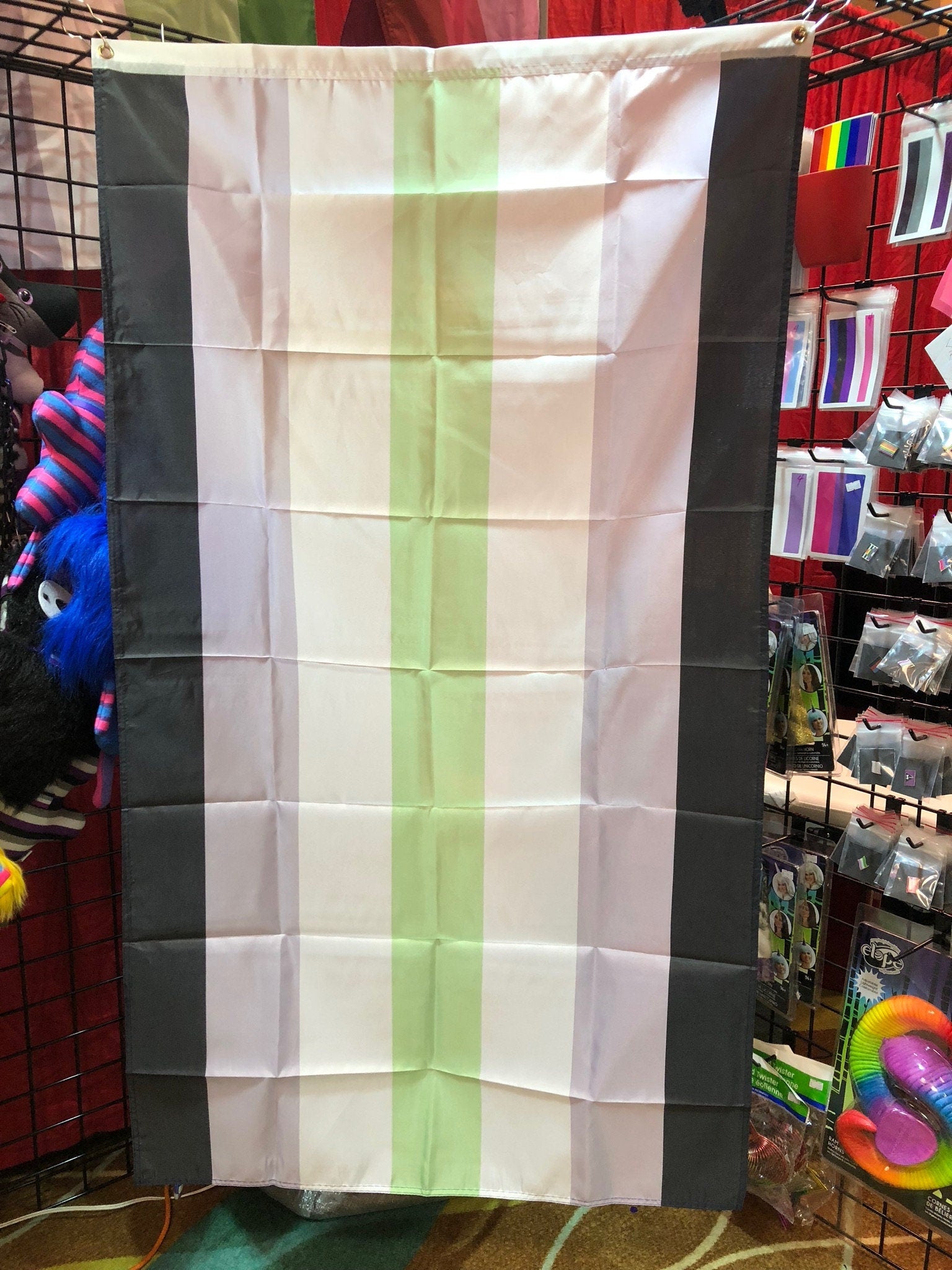 LGBTQA Agender Pride Flag