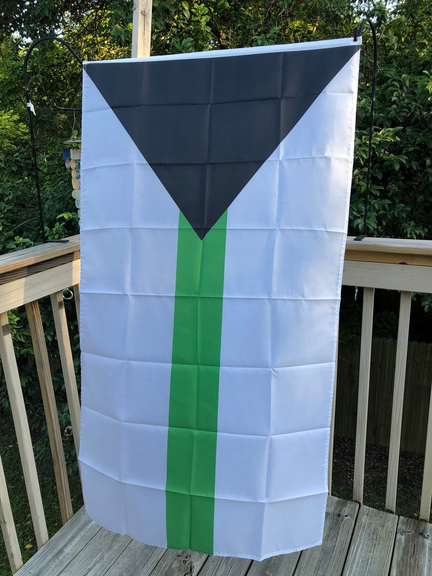 LGBTQA Demiromantic Pride Flag