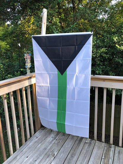 LGBTQA Demiromantic Pride Flag