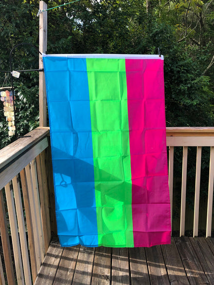 LGBTQA Pride Polysexual Flag