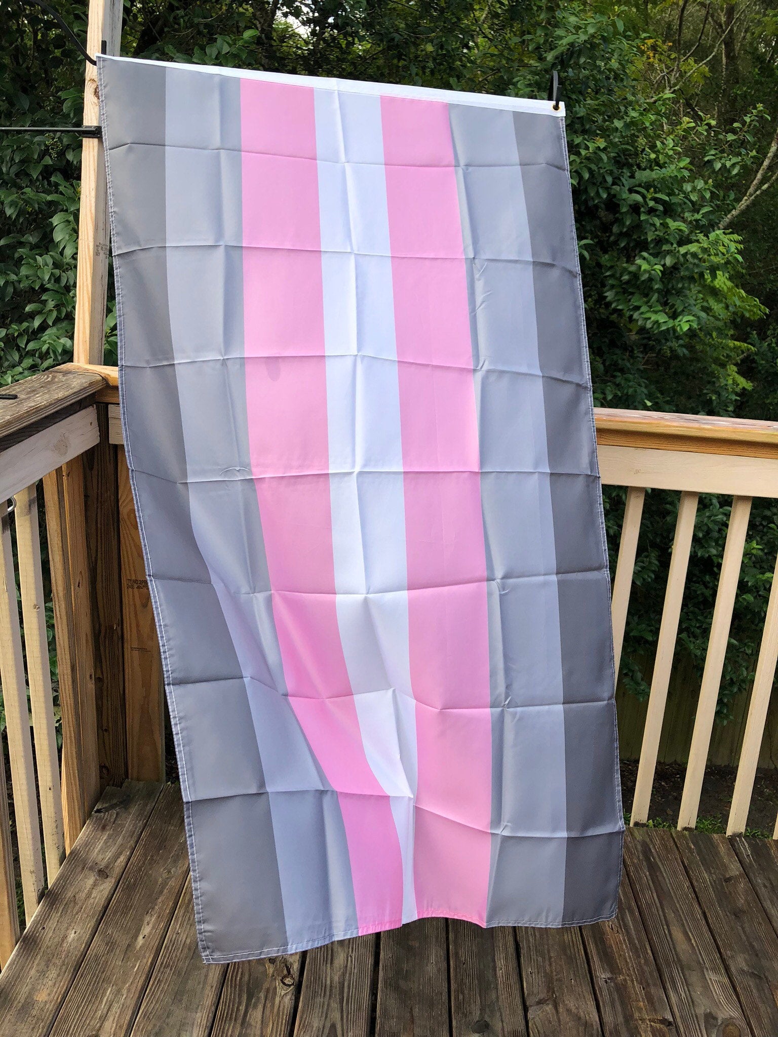 LGBTQA Demigirl Pride Flag