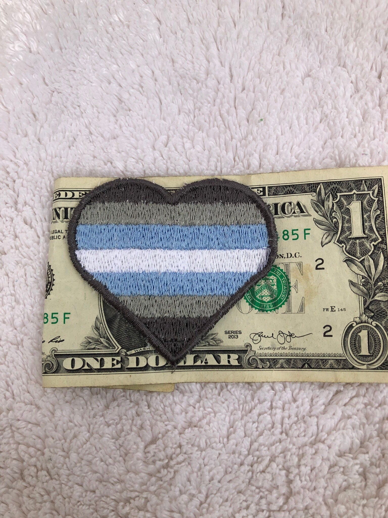 LGBTQA Pride Demiboy Patch