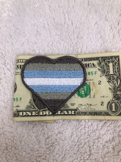 LGBTQA Pride Demiboy Patch