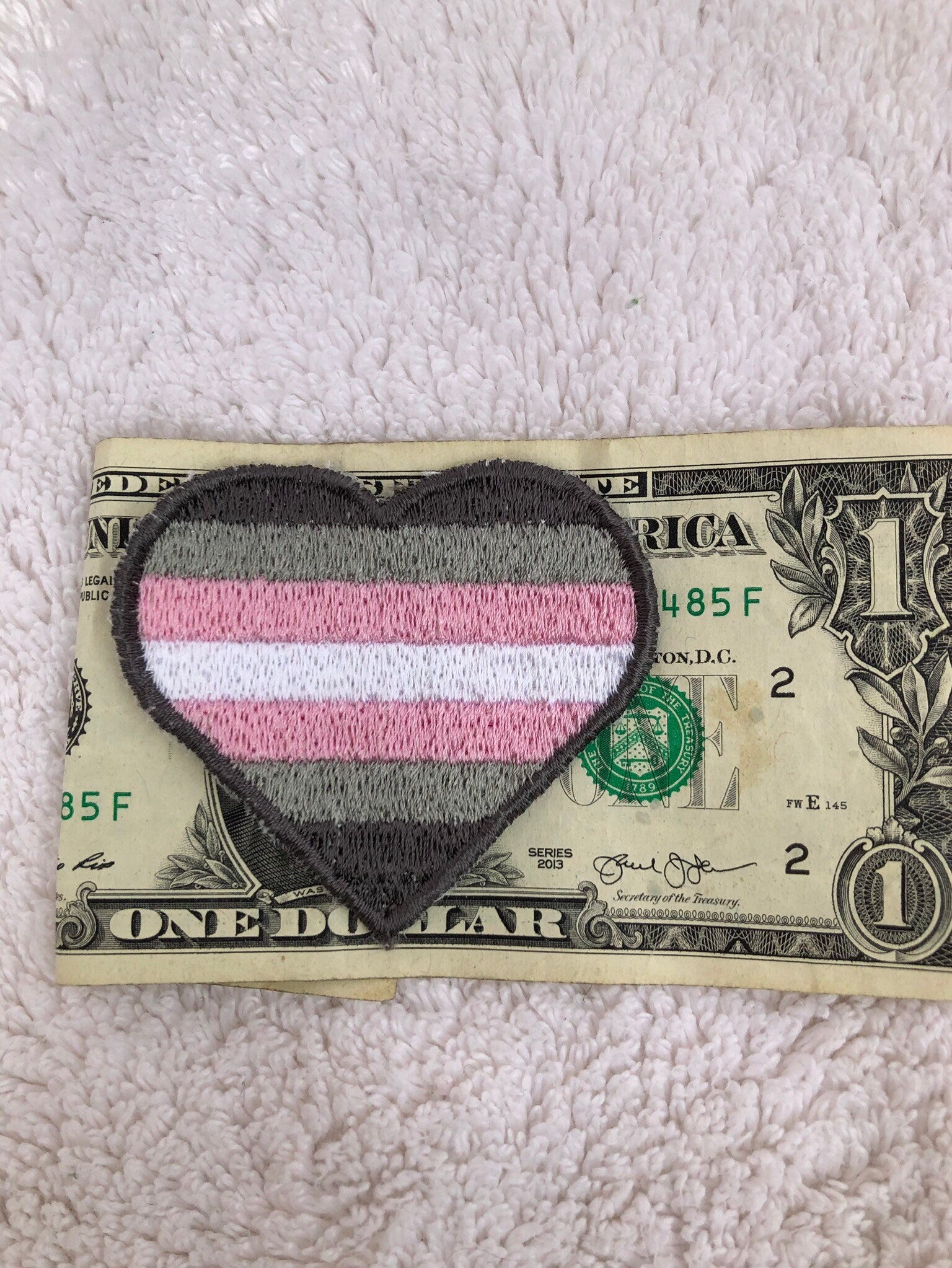 LGBTQA Pride Demigirl Patch