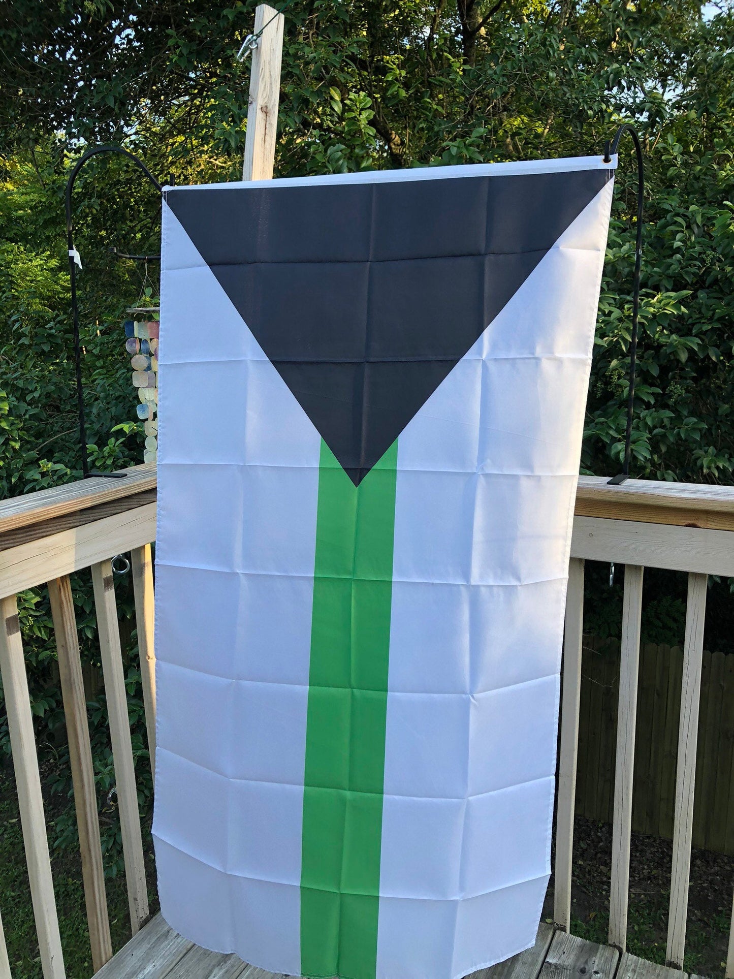 LGBTQA Demiromantic Pride Flag