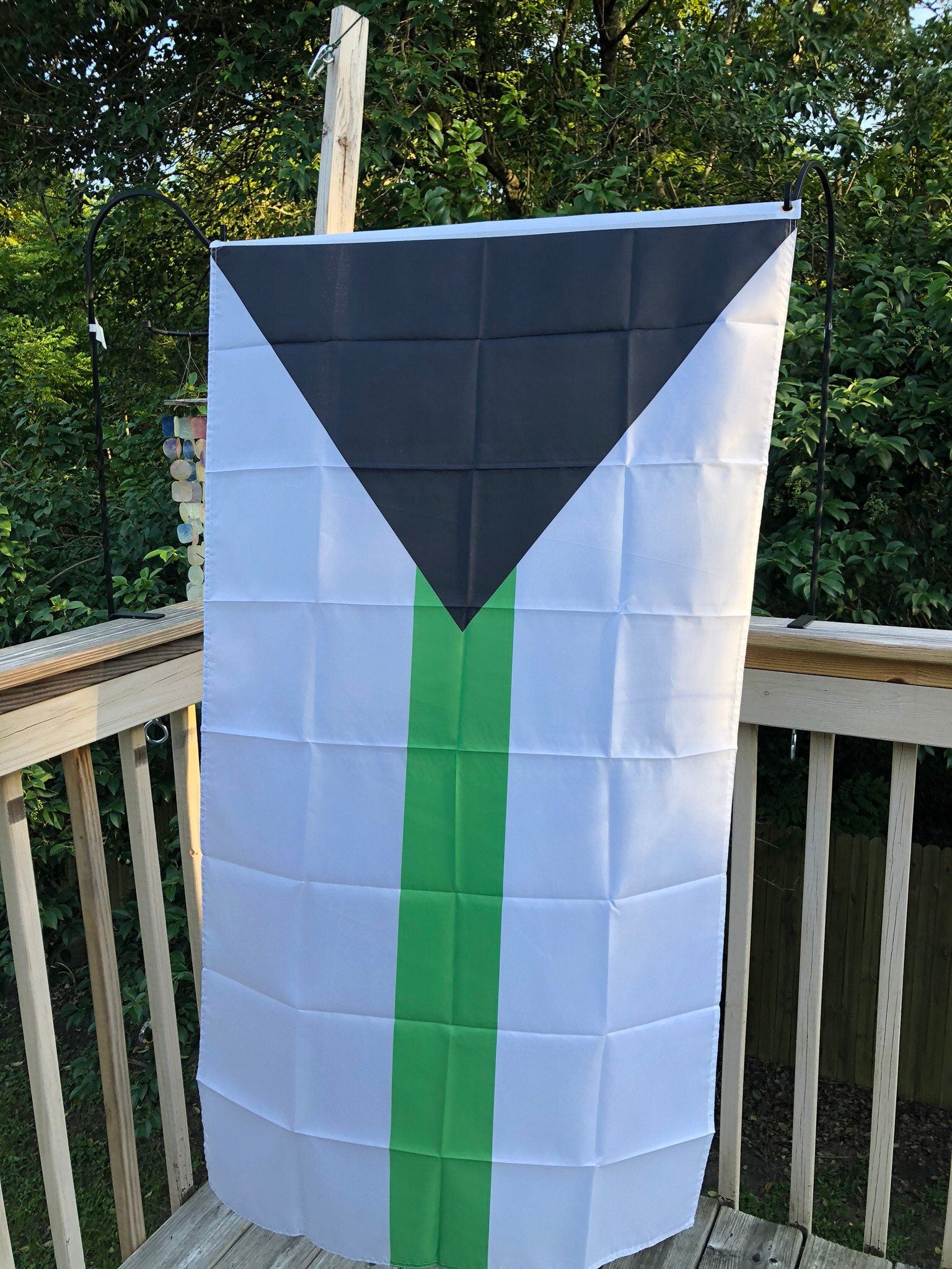 LGBTQA Demiromantic Pride Flag