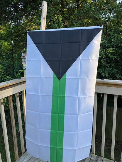 LGBTQA Demiromantic Pride Flag