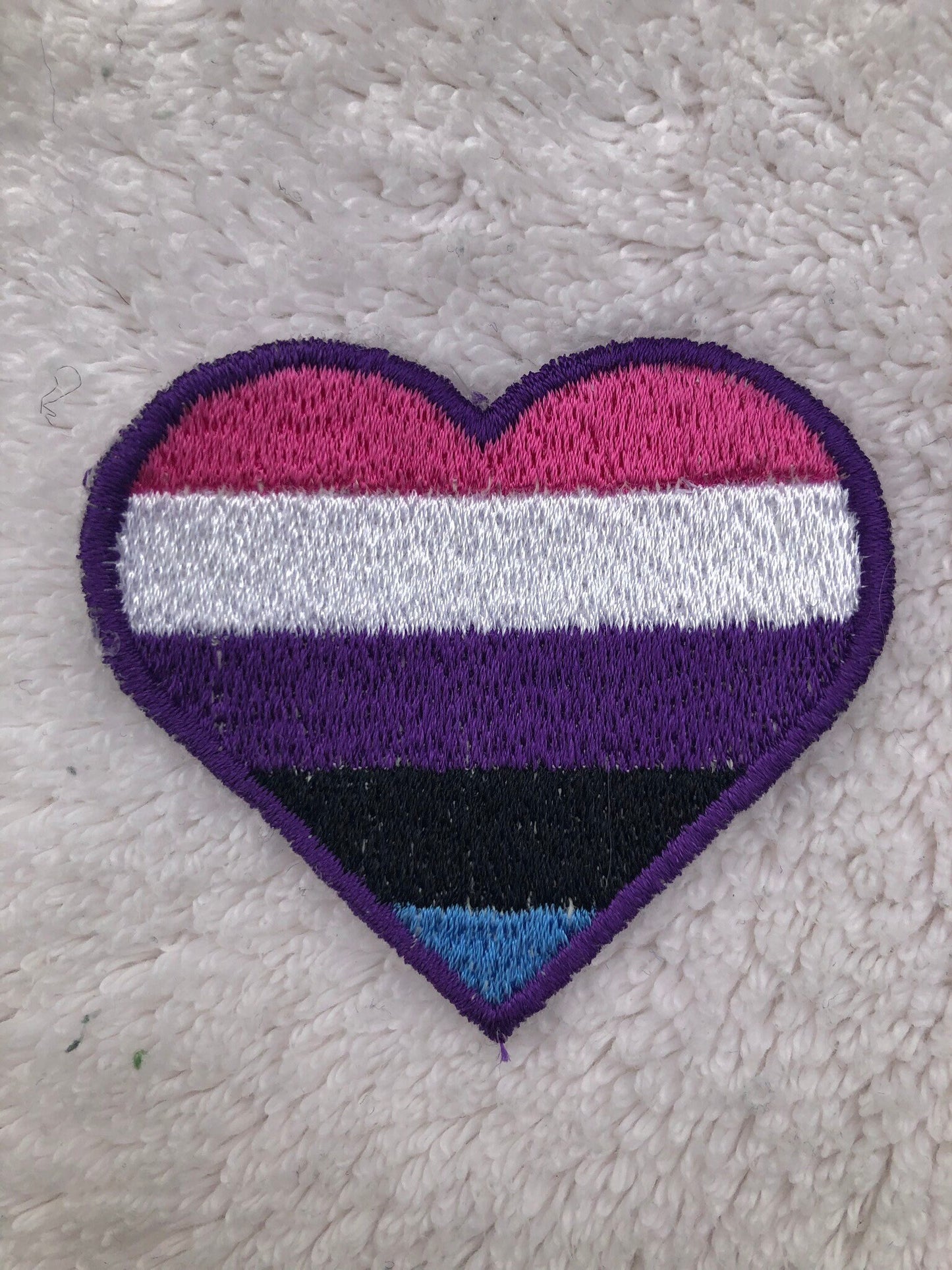 LGBTQA Pride Genderfluid Patch