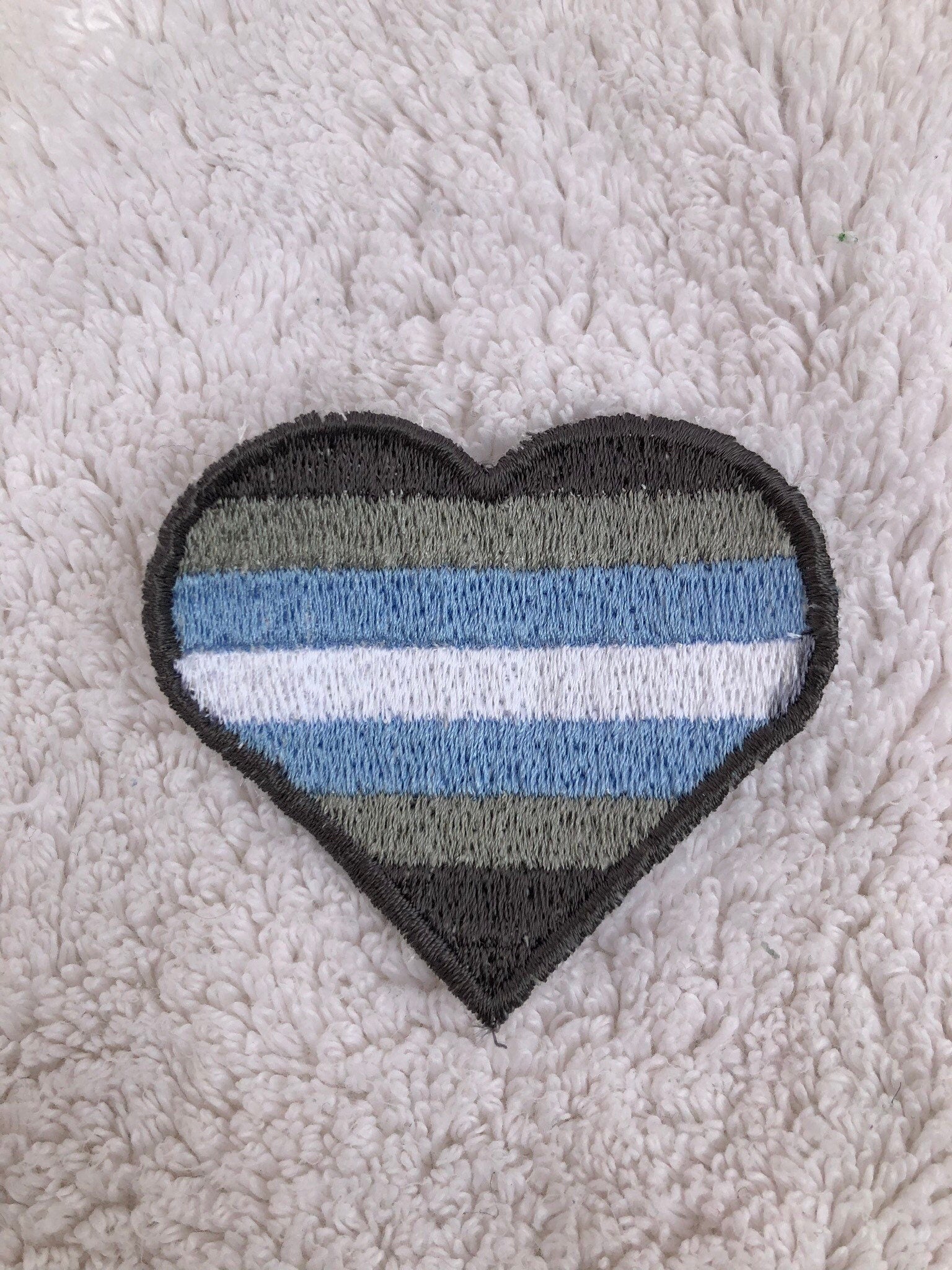 LGBTQA Pride Demiboy Patch