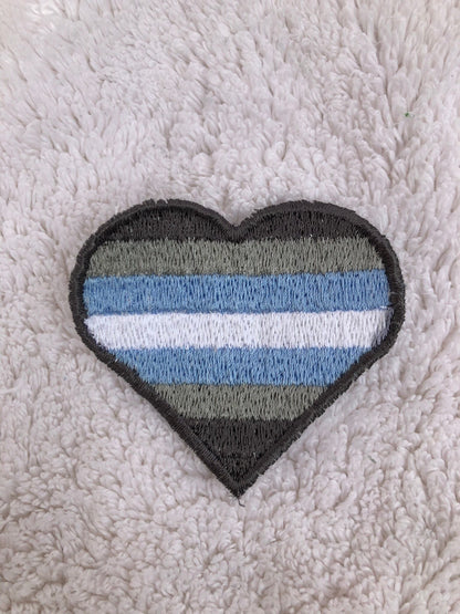 LGBTQA Pride Demiboy Patch
