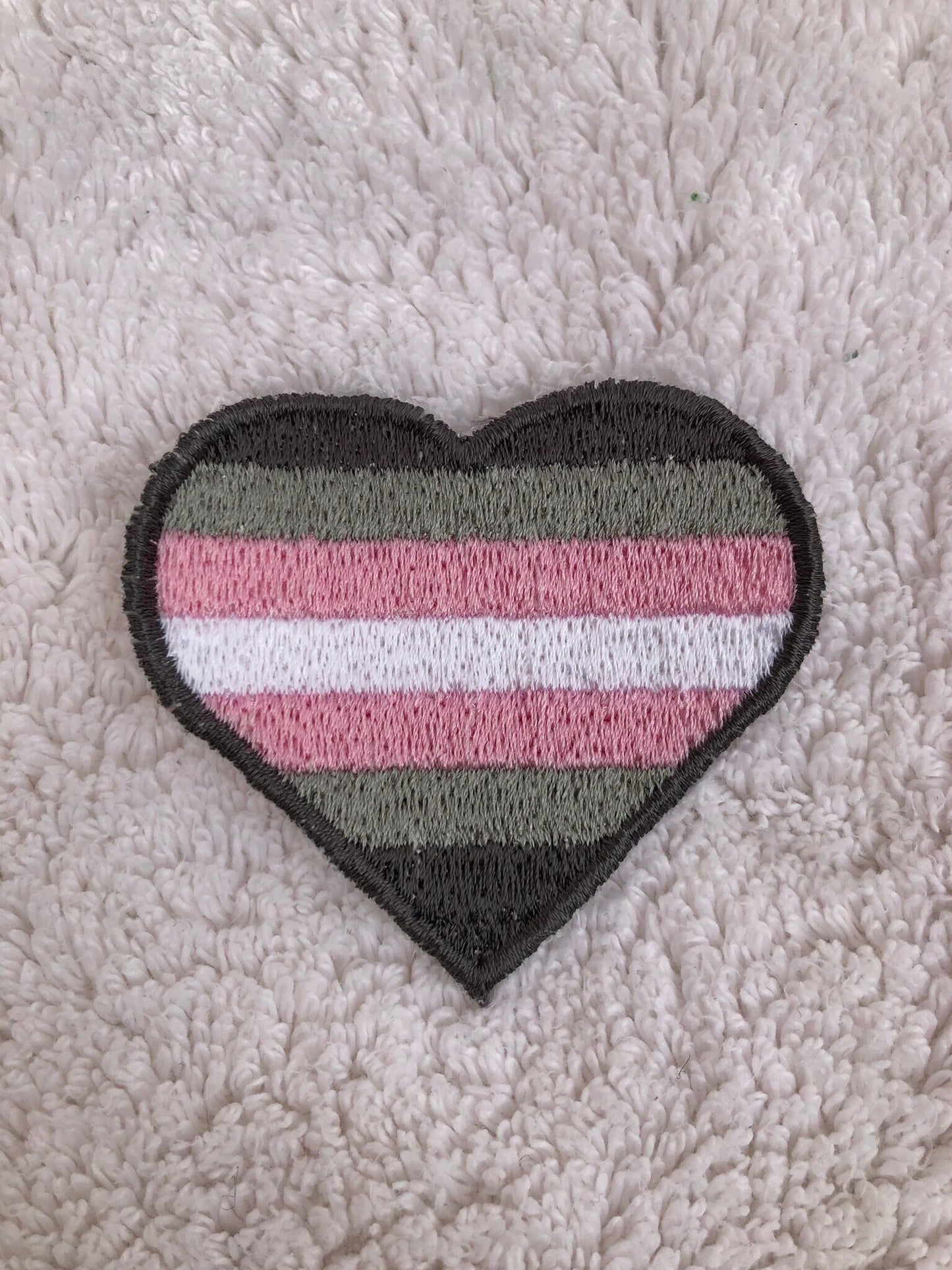 LGBTQA Pride Demigirl Patch