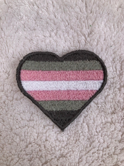 LGBTQA Pride Demigirl Patch