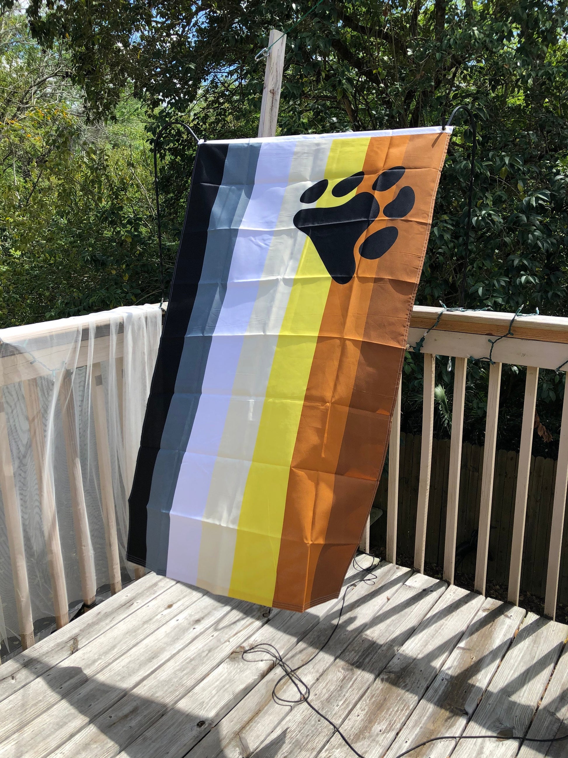 LGBTQA Bear Brotherhood Pride Flag