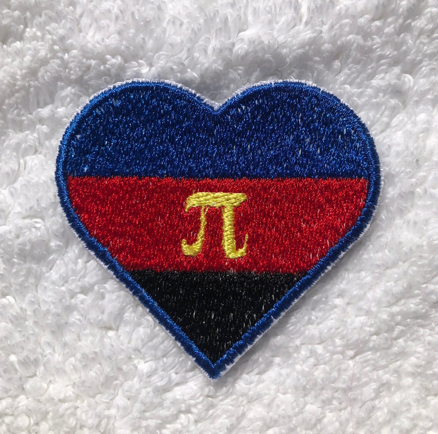 LGBTQA Pride Polyamory Pi Patch