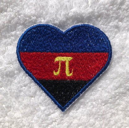 LGBTQA Pride Polyamory Pi Patch