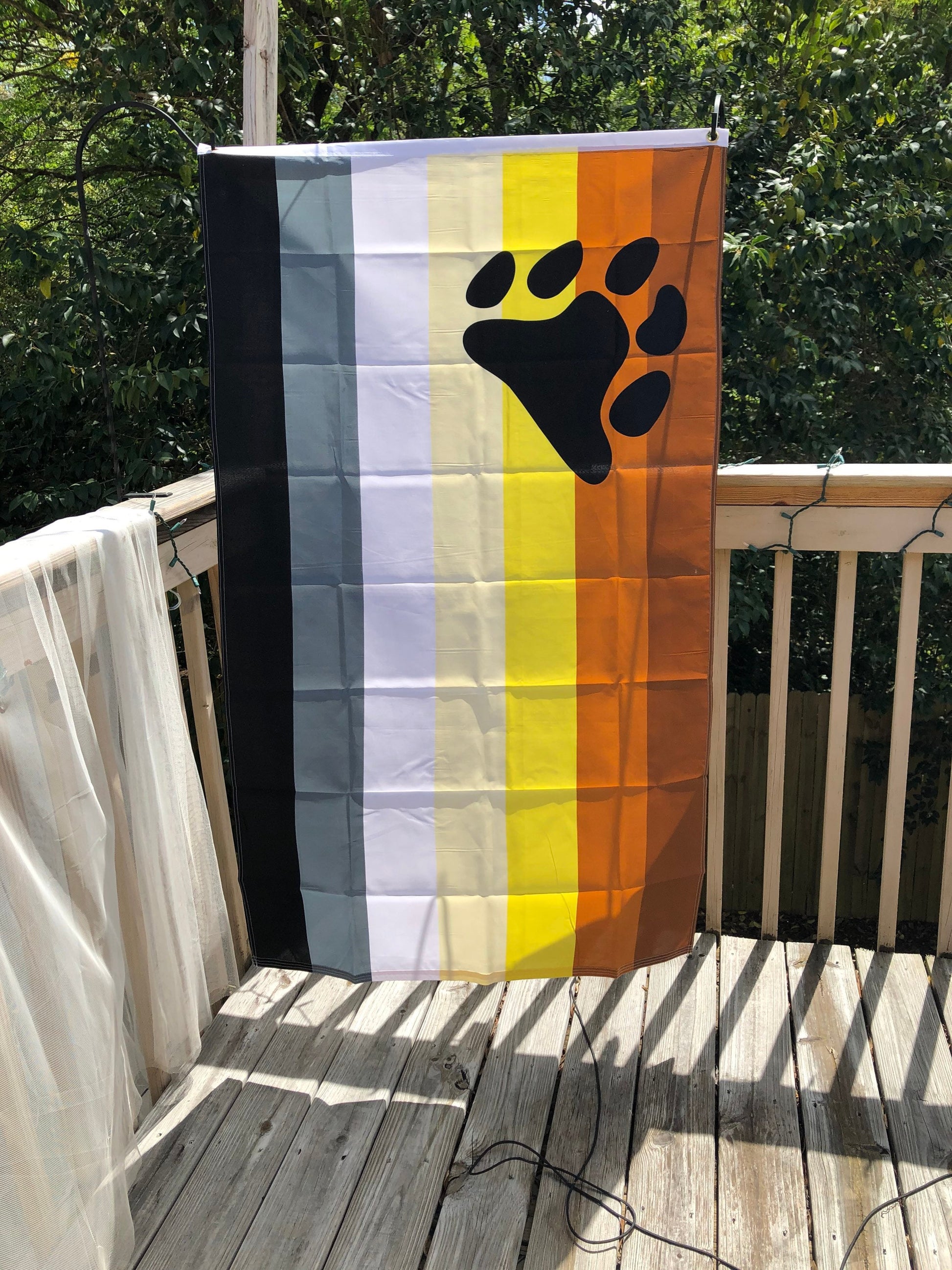 LGBTQA Bear Brotherhood Pride Flag