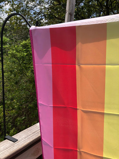 LGBTQA Pride Baker Rainbow Flag