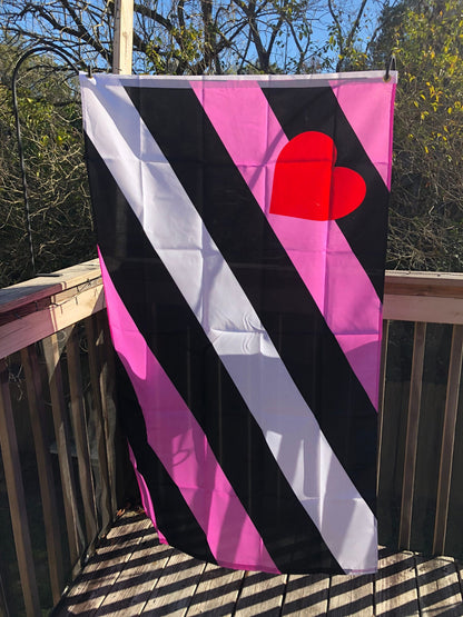 LGBTQA Leather Girl Pride Flag